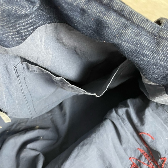 Johnny Was Jasmine Embroidered Denim Tote - Picture 9 of 15